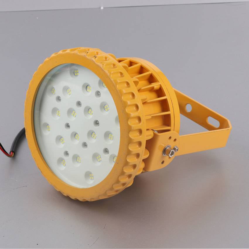 【機(jī)械加工廠led防爆燈/法蘭桿式安裝防爆燈 機(jī)械車間led防爆照明燈 1